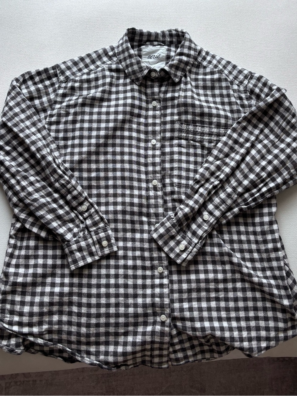 Aerie 100% cotton flannel shirt